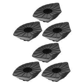 CORHAD Trekking Poles Rubber Tips Replacement 6pcs Slip Cane Tips for Hiking Sticks Versatile Protection for Outdoor Use