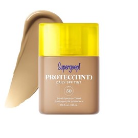 Supergoop Protec Tint Tinte Facial Diario Fps 30w Cobertura Ligera Modulable Una Piel Uniforme Suave Instante Acabado Natural