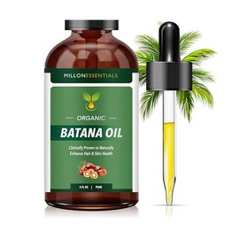 Dr Sebi Premium Organic Batana Oil for Hair Growth & Skin Wellness – Nourishing & Moisturizing Treatment from Honduras – Promotes Natural Healthy Shine for Men & Women Against Hair Loss 4oz
