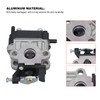 TOPINCN Leaf Blower Carburetor Kit, Aluminum Air Filter Sponge Primer