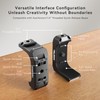 TELESIN Aluminum Alloy Mount L-Bracket for Insta 360 X4, 90°