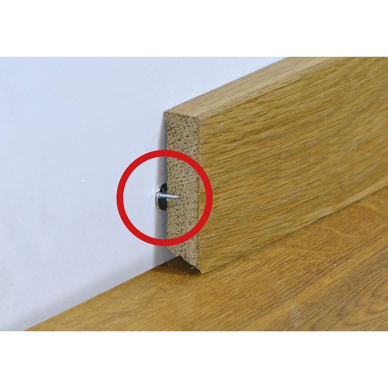 Gedotec nailofix CH28 Clipholder Mounting Clips for Skirting Boards with