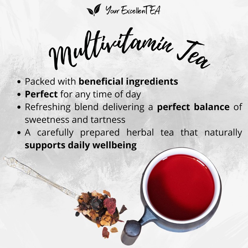 Multivitamin Loose Tea - 100g - Fruit Herbal Functional Brew