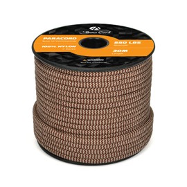 Abma Cord Paracord 550 Nylon Rope Paracord 4 mm Cords with 7 Core Strands Type III Survival Parachute Cord - Max. 250 kg (550 lbs)