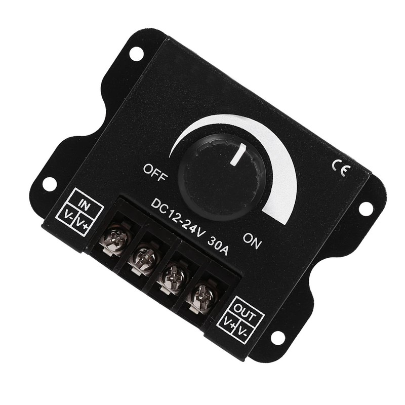 WPKD BLUEIY LED Dimmer Switch, 12V-24V 30A Manual Operation LED