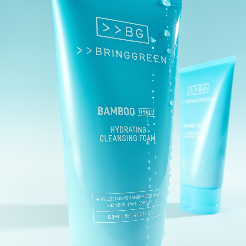 Bring Green Bamboo Hyal Water Cleansing Foam 120ml, 1 pc