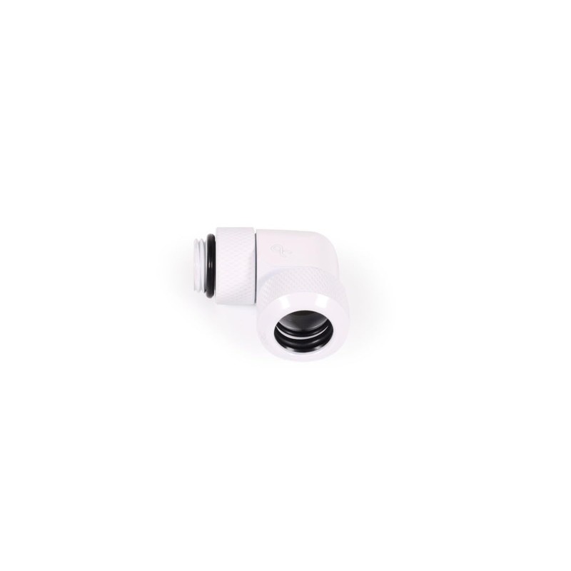 Alphacool Icicle G1/4" HardTube Compression Fitting White 16mm OD 90