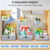 Under Sink Organizer, 2 Pack 2 Tier Pull Out Under