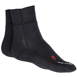 RIP CURL 1.5mm Split Toe Fin Socks Black - Unisex - Split toe design - Avoid blisters from your flippers