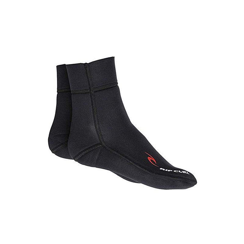 RIP CURL 1.5mm Split Toe Fin Socks Black - Unisex