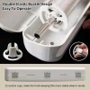 Enjoycoo Plastic Wrap Dispenser With Cutter, Reusable Cling Film Dispenser,