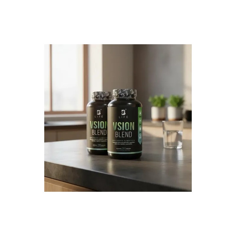 Pack 2 B Life Vsion Blend Luteina 180 Capsulas Ctc