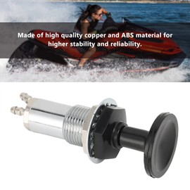 MUNEFE Fuel Plunger Primer Pump, Snowmobile Carburetor Fuel Pump Primer, Ski Fuel Pump Primer for Jet Skis