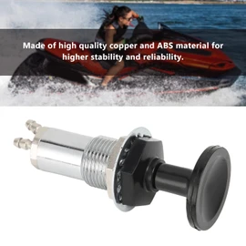 MUNEFE Fuel Plunger Primer Pump, Snowmobile Carburetor Fuel Pump Primer, Ski Fuel Pump Primer for Jet Skis