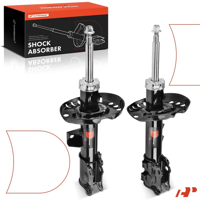 A-Premium Front Pair (2) Strut Assembly Compatible with Hyundai Veloster