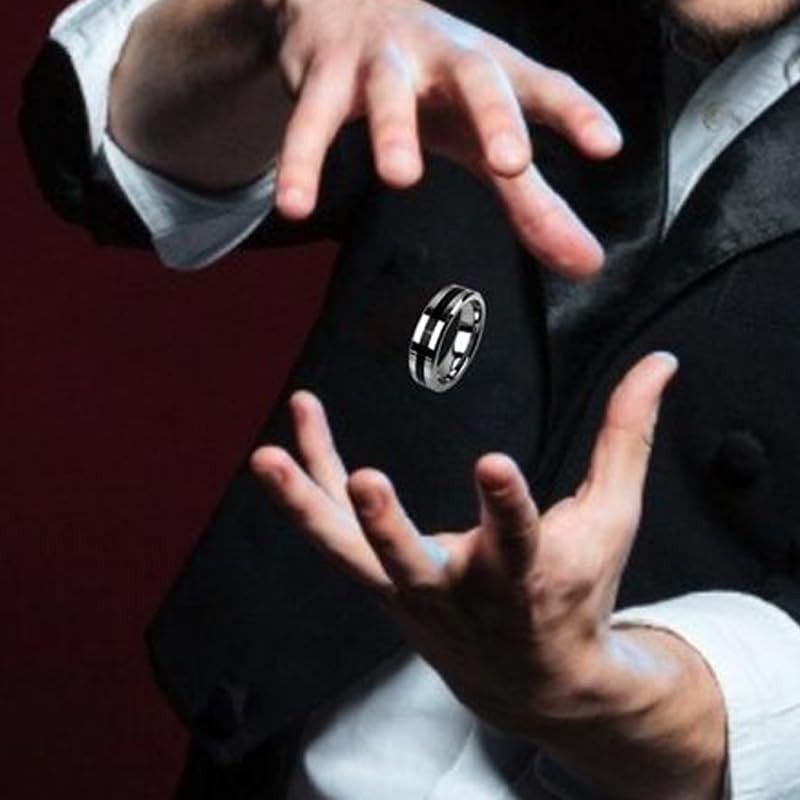MOMOMAGE Floating Ring Magic Tricks Floating Effect of Invisible Powerful