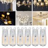 6pcs G9 LED Bulb 5W Transparent Cover 22LED Dimmable G9