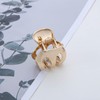 Erimberate Punk Hair Claw Clip Metal Claw Hair Clip Gold