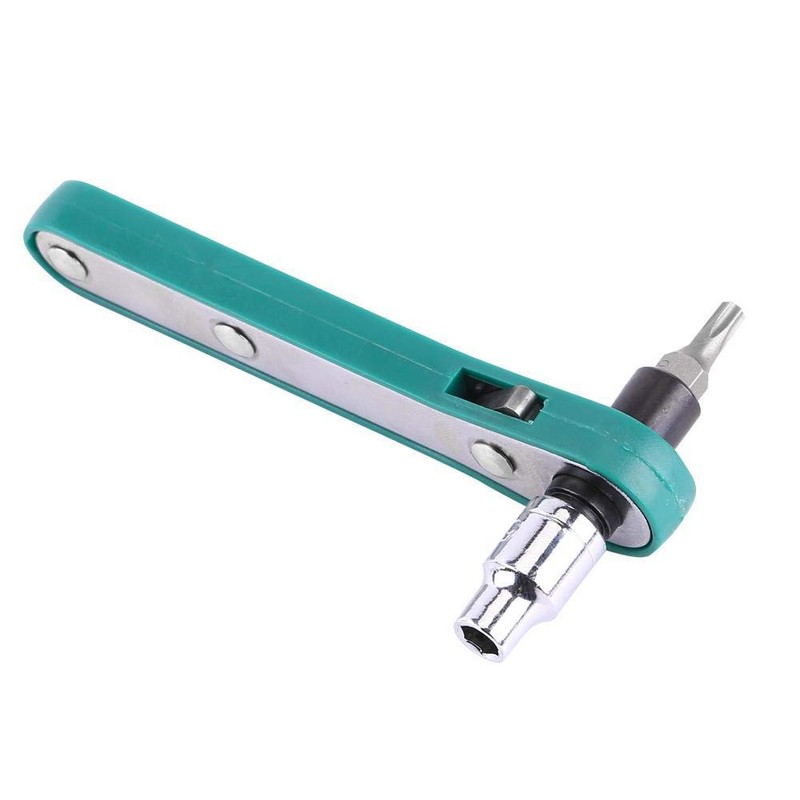 Walfront Ratchet Wrench Bit Set, 1/4 Inch Magnetic Bit Holder