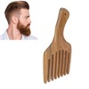 Wooden Comb Sandalwood Prevent Static Scalp Massage Coarse Teeth Hair