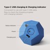 mooas Dodecagon Time Ball Rechargeable Mini Timer (White), 11 Preset