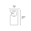 Genius At Work, Do Not Disturb - Generic Silver, Room,