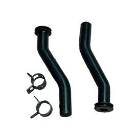 596163 vacuum hose for kawasaki fh721v engine, Compatible with Briggs & Stratton and John Deere vacuum hose D125 D130 D140 D160 D170, Lawn Mower Tractor Replaces 593998 797408（2 pcs）