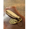 Tsutael Navajo Sunshine Vintage Genuine Leather Key Chain/Brass American Casual