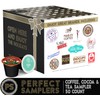 Custom Variety Pack Coffee, Tea, and Hot Chocolate Holiday Winter
