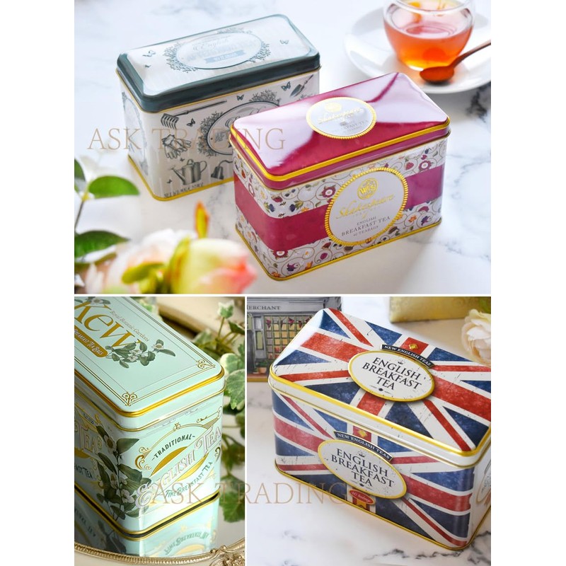 New English Tea Tin Tea Bag 40 P British Cute