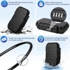 TNIIFXC Portable Travel Safe Lock Box 4-Digit Combination Mini Safe