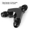 Aluminum Alloy 3-Way Fitting Adapter Y Type AN6 6AN Male