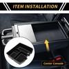 REPAIROCK Center Console Organizer Tray for Chevy Silverado 1500 for