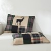 Lodge Quilt Set Full/QUEEN Size Plaid Patchwork Rustic Cabin Bedding