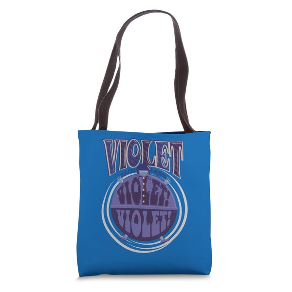 Willy Wonka and the Chocolate Factory Violet Logo Tote Bag