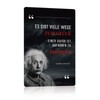 Set of 5 Metal Signs Albert Einstein Sayings Retro Sign