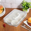 FMOACEN 3PCS Pizza Dough Proofing Box, 12.2 x 8.6 Inch