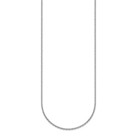 IceCarats 925 Sterling Silver 1.8mm Cable Chain 16 inch Necklace