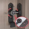 LISHAN 90 Degree Sliding Door Latch, Replaceable Patio Door Handle