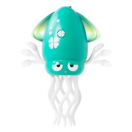 Hirger Dancing Squid Baby Toys 6-12 Months: Infant Tummy Time Toys, Crawling Octopus for Toddler 1 2 3 Year Old, 1st Birthday Gift with Music and Ligh