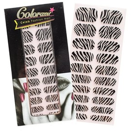 Goods Tree Colorachi Nail Stickers (Jewel Zebra) / Nail Af DIY Nail / 컬러라치 네일스티커(쥬얼 지브라)/네일아프 셀프네일