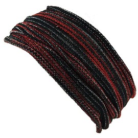 Guru-Shop Magic Hairband, Dread Wrap, Tube Scarf, Headband, Hat, Men’s / Women’s, Grey, Cotton, Size: One Size, Headbands Alternative Clothing -
