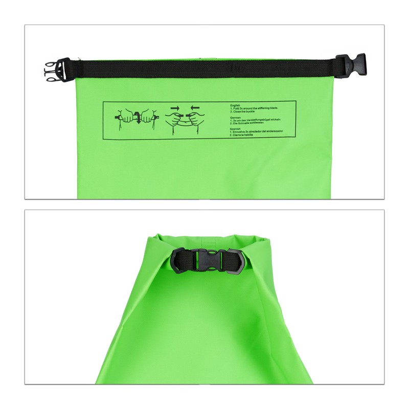 Relaxdays 30 L Ocean Pack, Waterproof Dry Bag for your