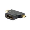 2-in-1 SunshineTronic mini/micro HDMI Adaptor/HDMI Female to Mini/Micro HDMI Adapter