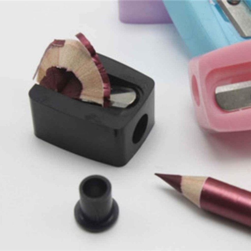 2Pcs Beauty Eyebrow Pencil Sharpener, Makeup Tools Accessories, Travel Friendly