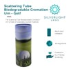 Silverlight Urns Golf Scattering Tube, Biodegradable Cremation Urn to Scatter