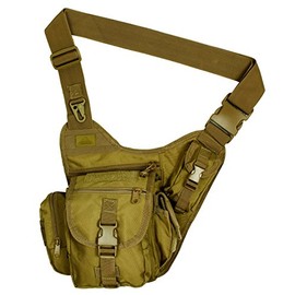 Red Rock Outdoor Gear Sidekick Sling Bag (Small, Coyote Tan)