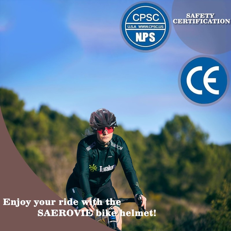 SAEROVIE Bike Helmet Women Adult, Mountain & Road Bicycle Helmets