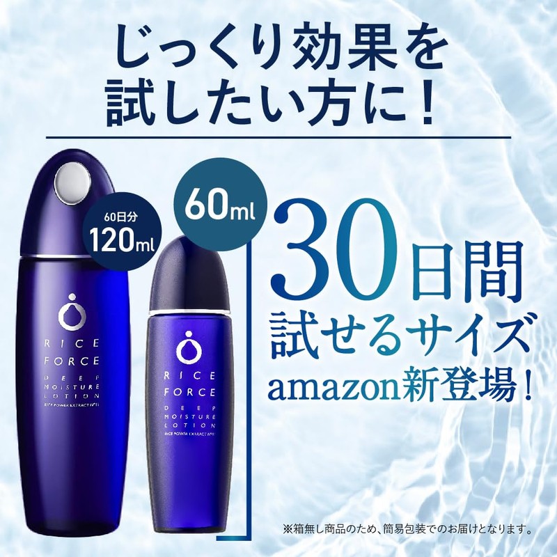 Rice Force Deep Moisture Lotion Half Size