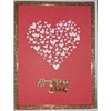 Heart Ornament Metal Die Cuts,Valentines Love Heart Frame Wedding Cutting